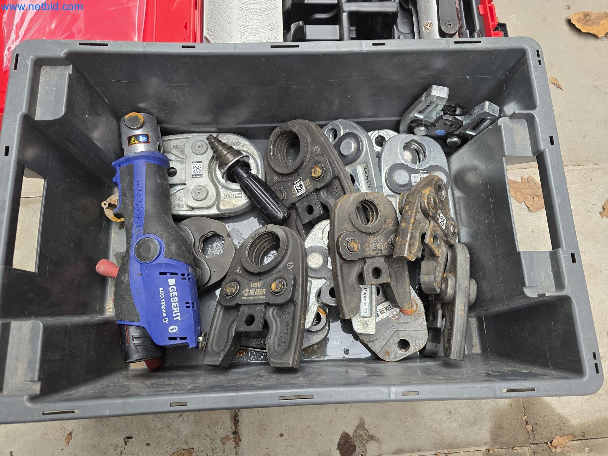 Vehicles and material stocks of a plant construction company-7