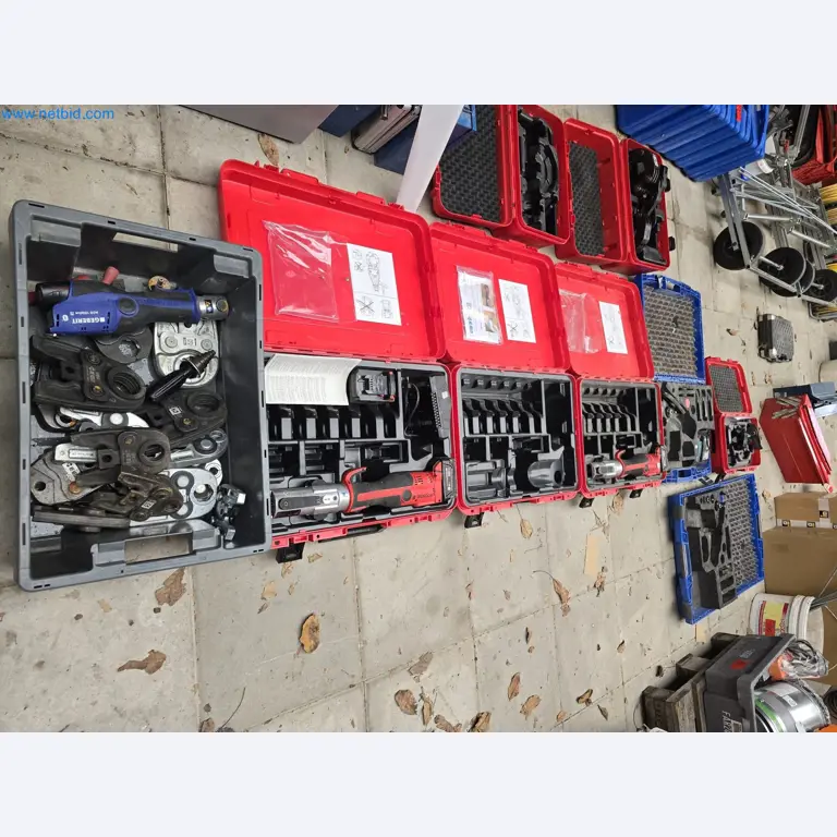 Vehicles and material stocks of a plant construction company-8