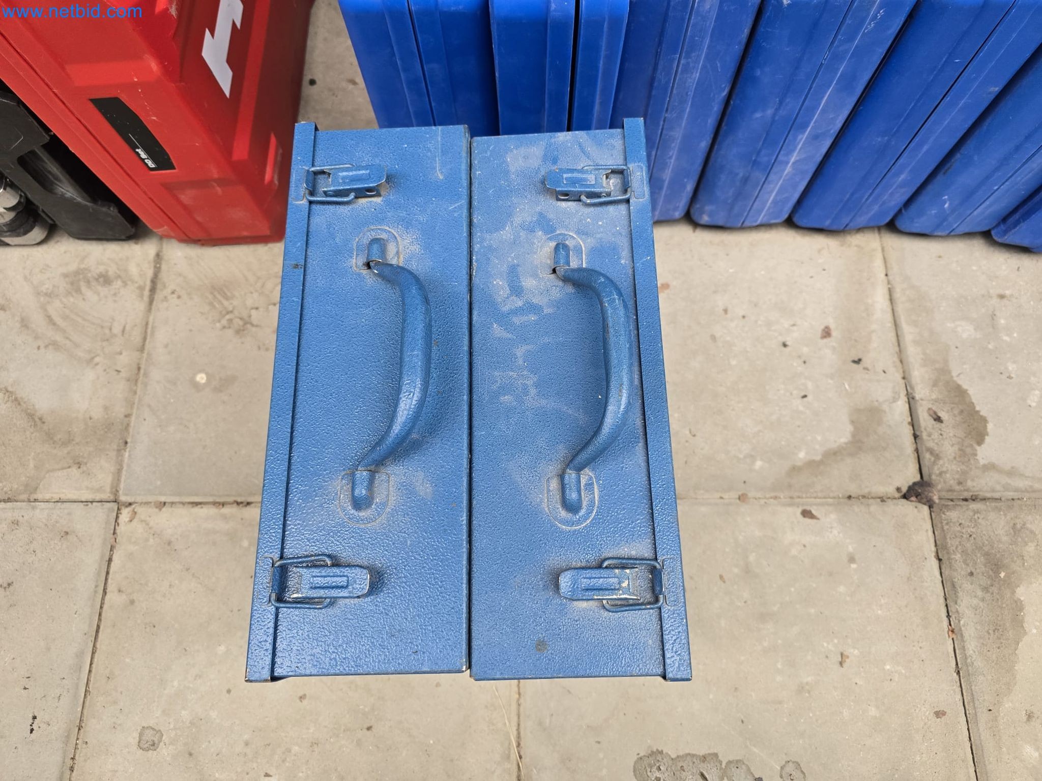 Vehicles and material stocks of a plant construction company-1