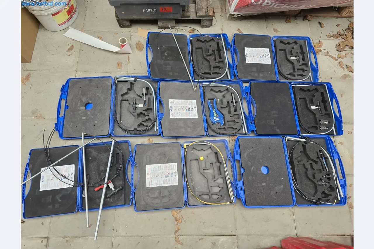 Vehicles and material stocks of a plant construction company-1