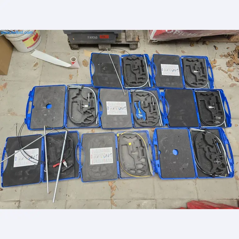 Vehicles and material stocks of a plant construction company-1