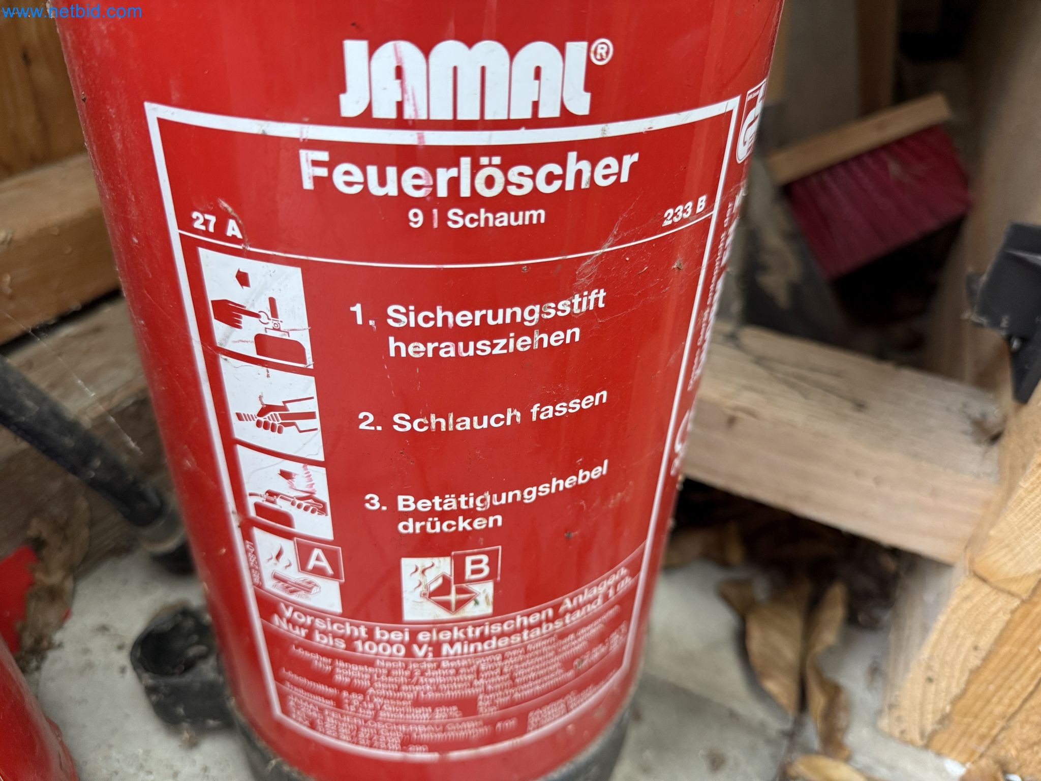 Vehicles and material stocks of a plant construction company-2