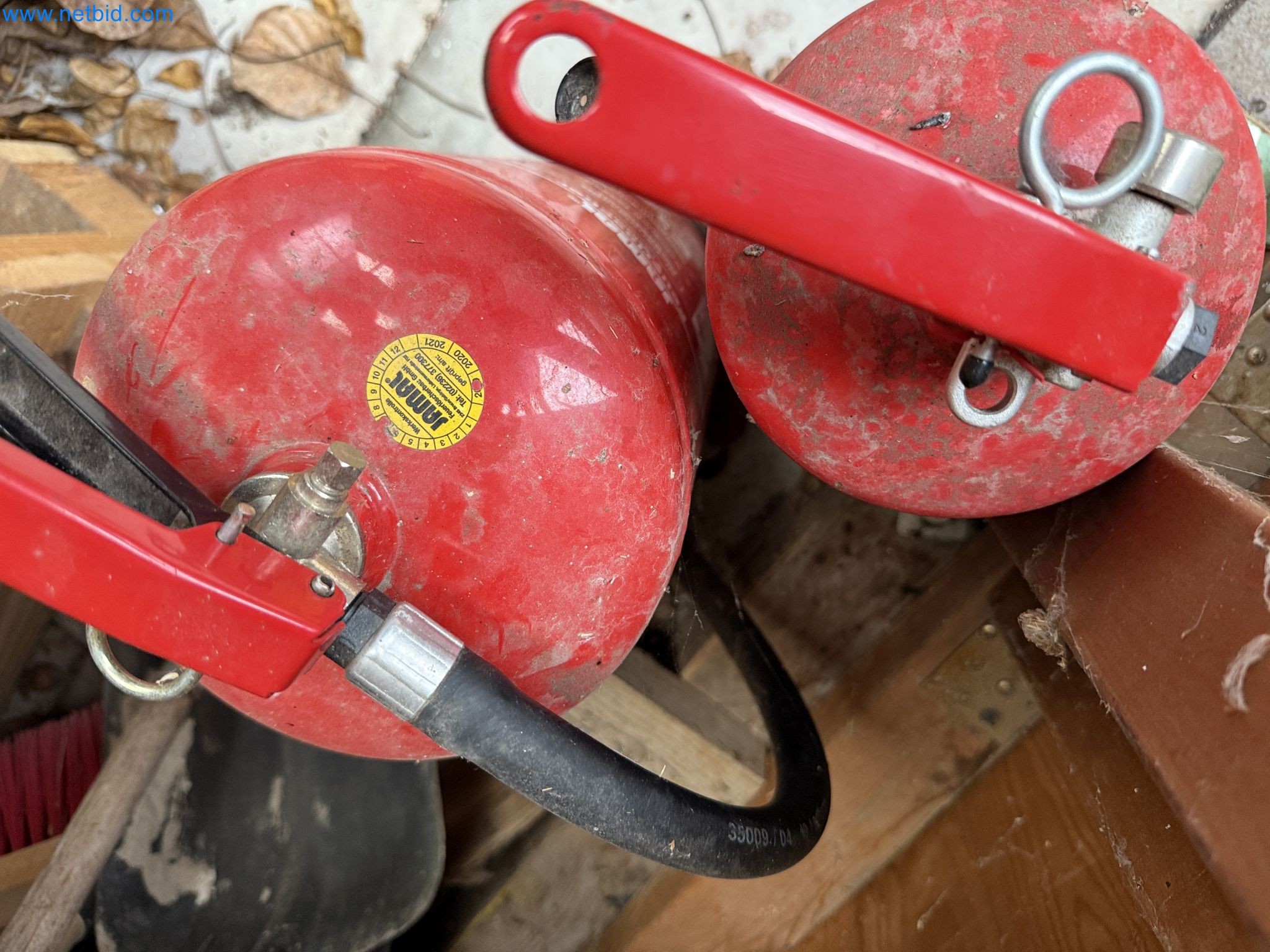 Vehicles and material stocks of a plant construction company-5