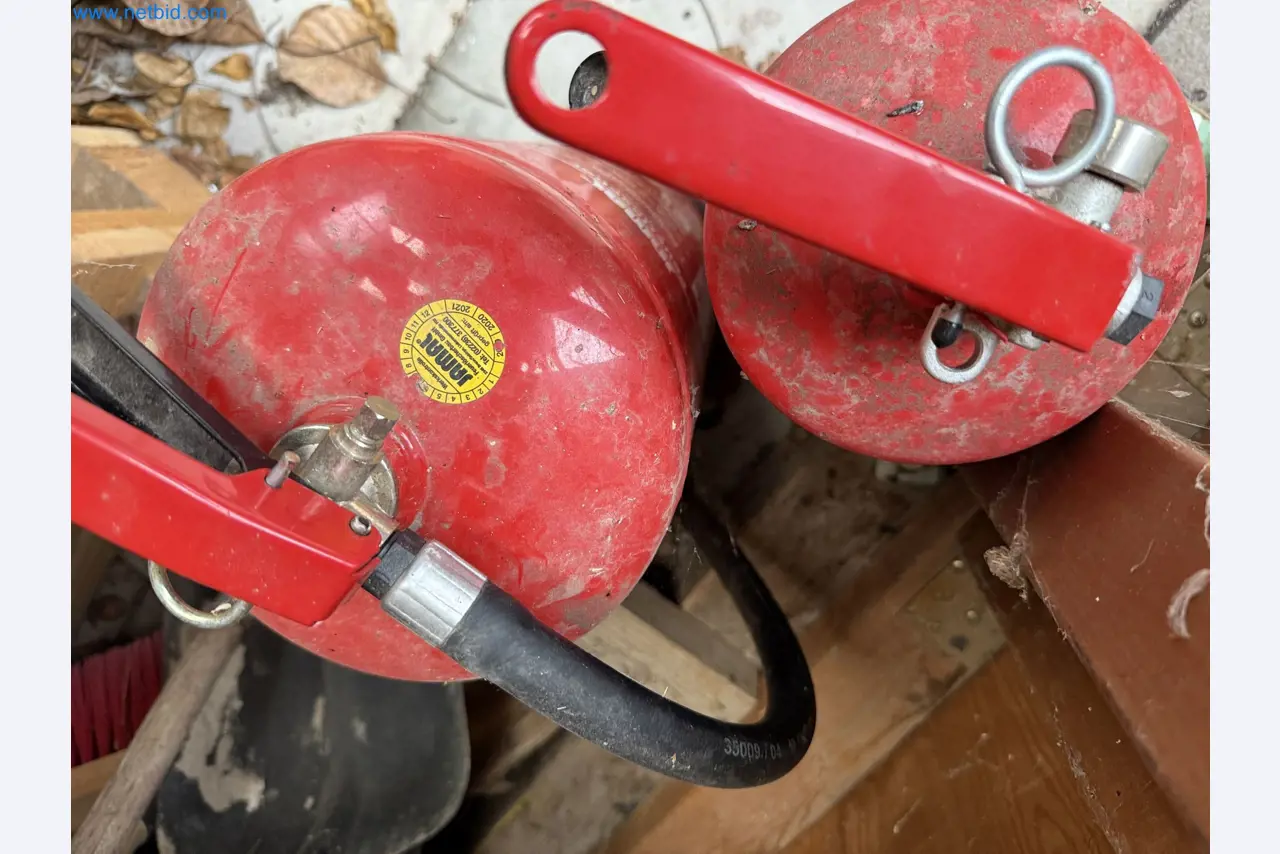 Vehicles and material stocks of a plant construction company-5