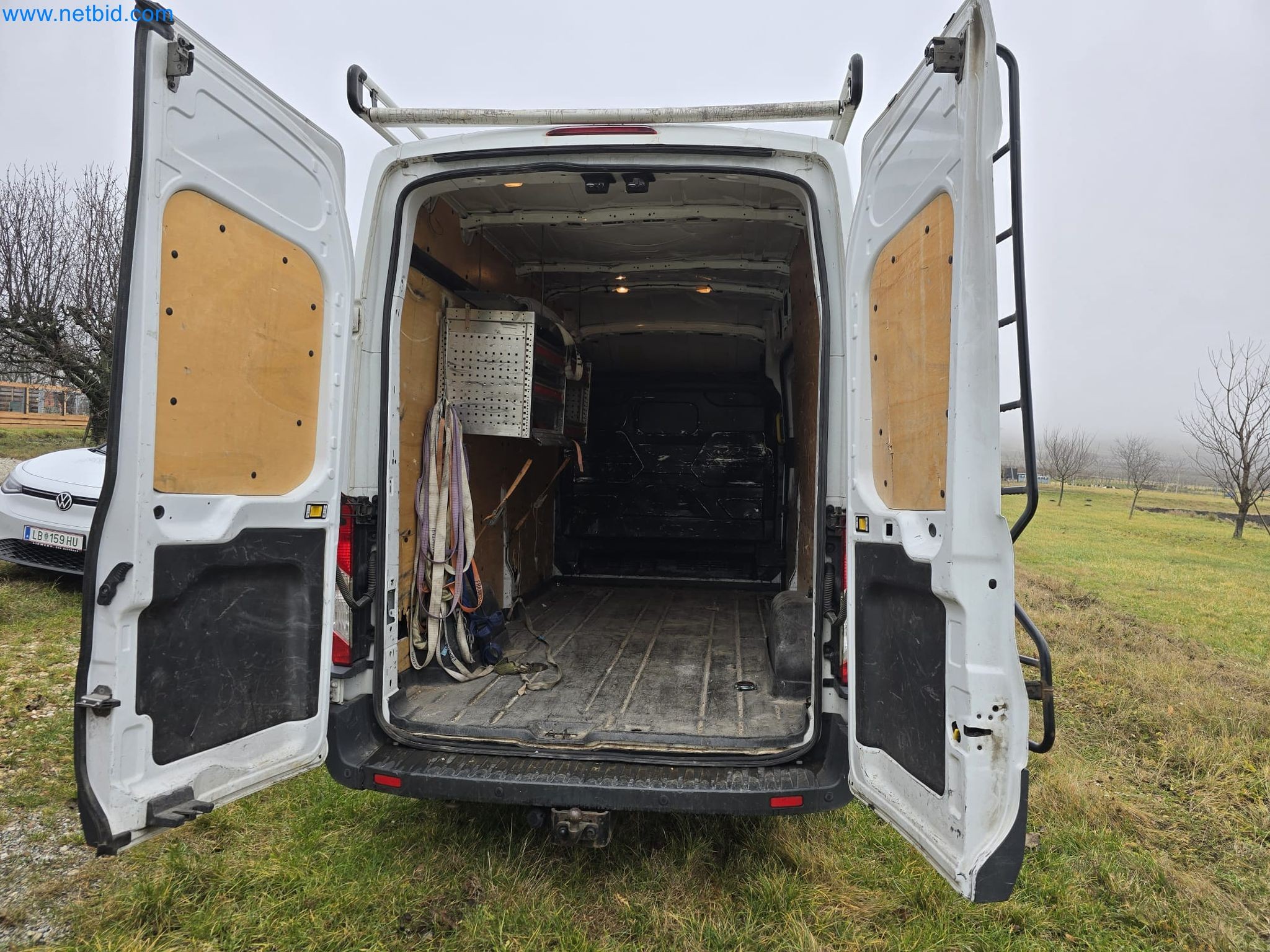 Vehicles and material stocks of a plant construction company-14