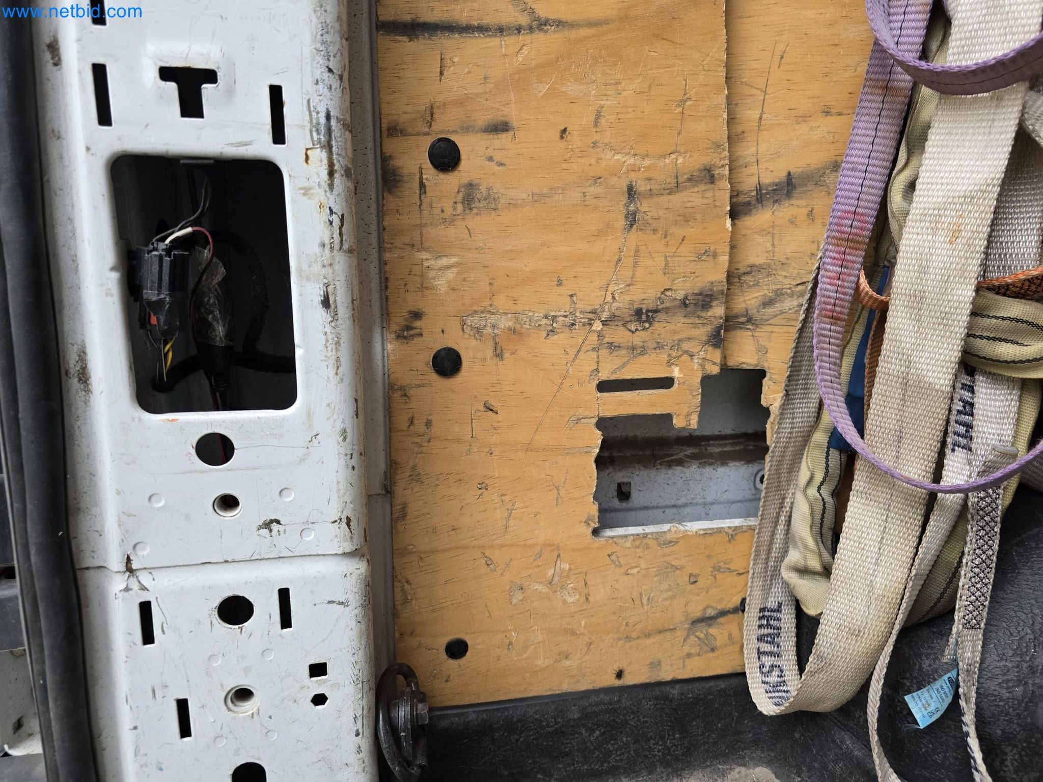 Vehicles and material stocks of a plant construction company-20