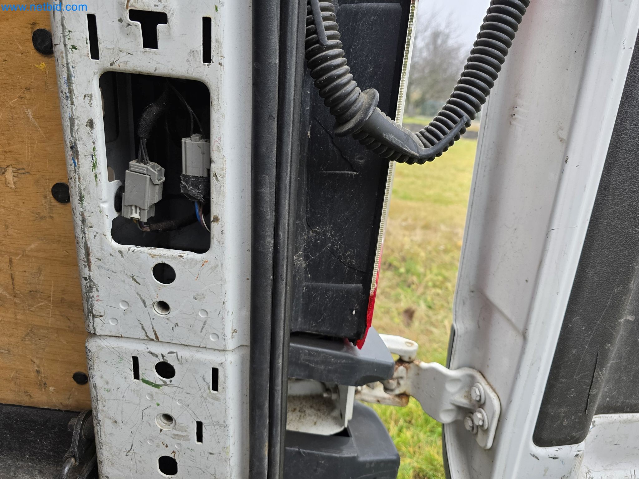Vehicles and material stocks of a plant construction company-21