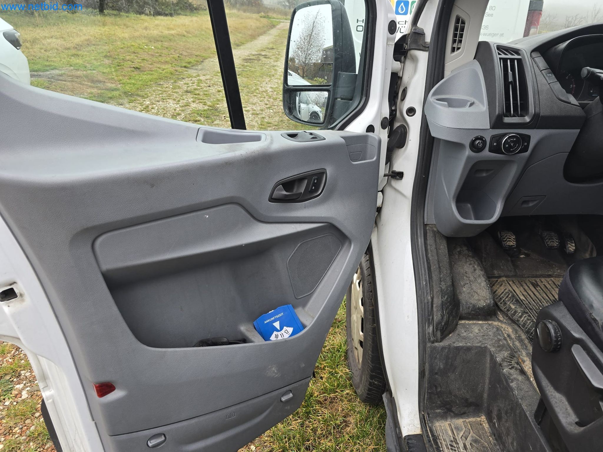 Vehicles and material stocks of a plant construction company-5