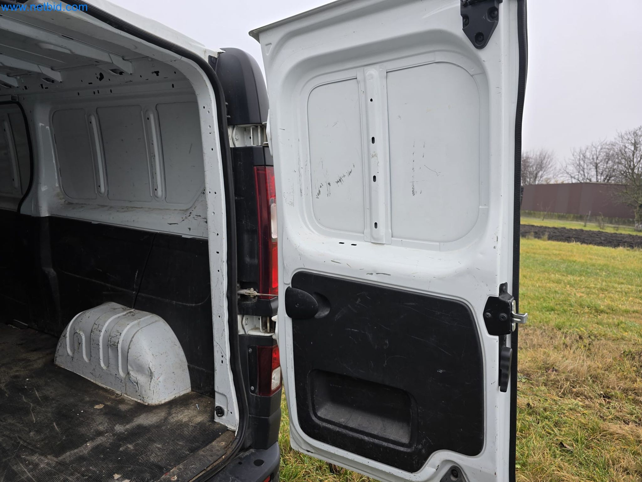 Vehicles and material stocks of a plant construction company-8