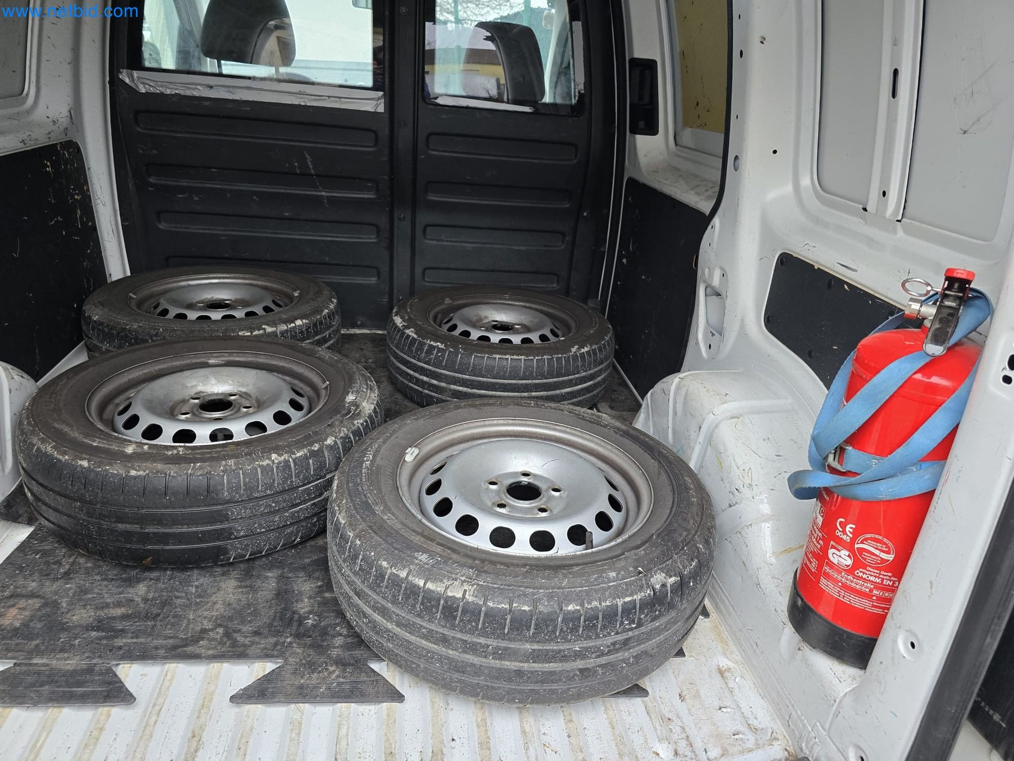 Vehicles and material stocks of a plant construction company-10