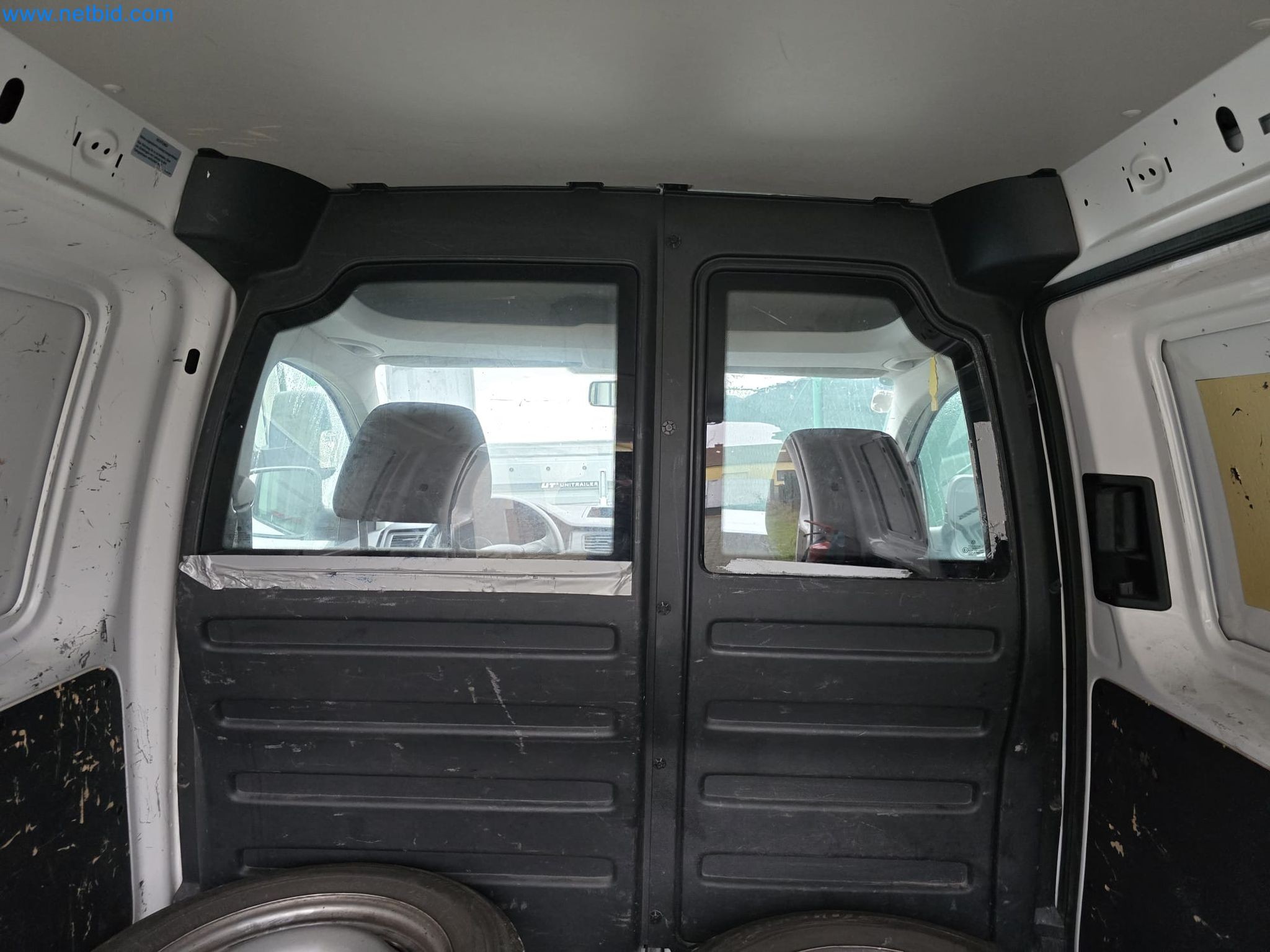 Vehicles and material stocks of a plant construction company-11