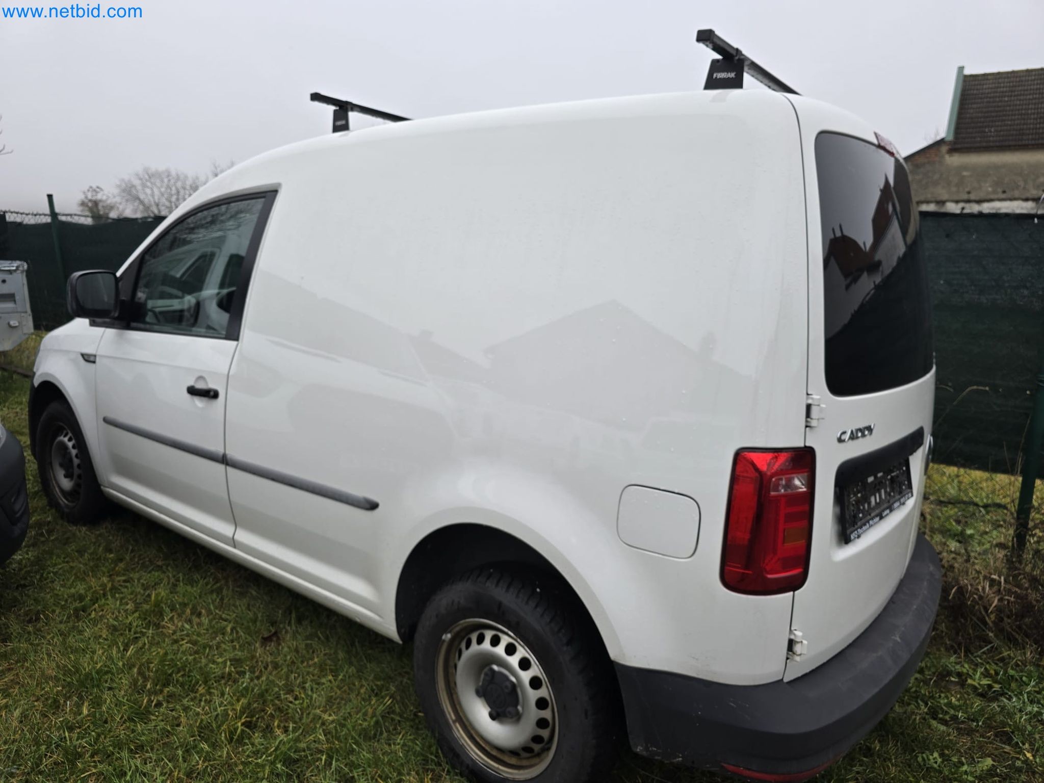 Vehicles and material stocks of a plant construction company-12