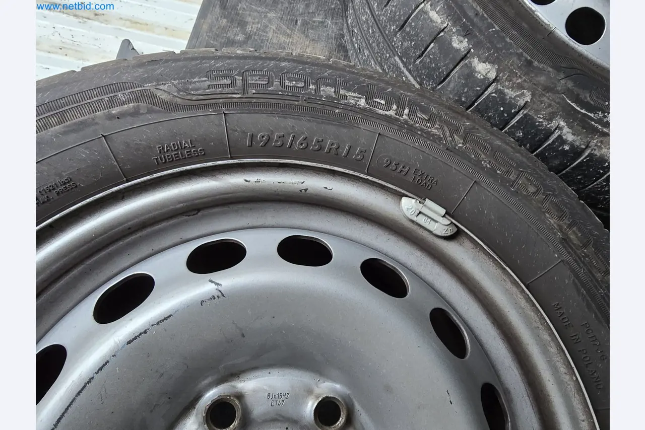 Vehicles and material stocks of a plant construction company-15