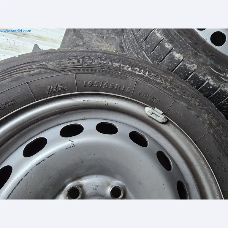 Vehicles and material stocks of a plant construction company-15