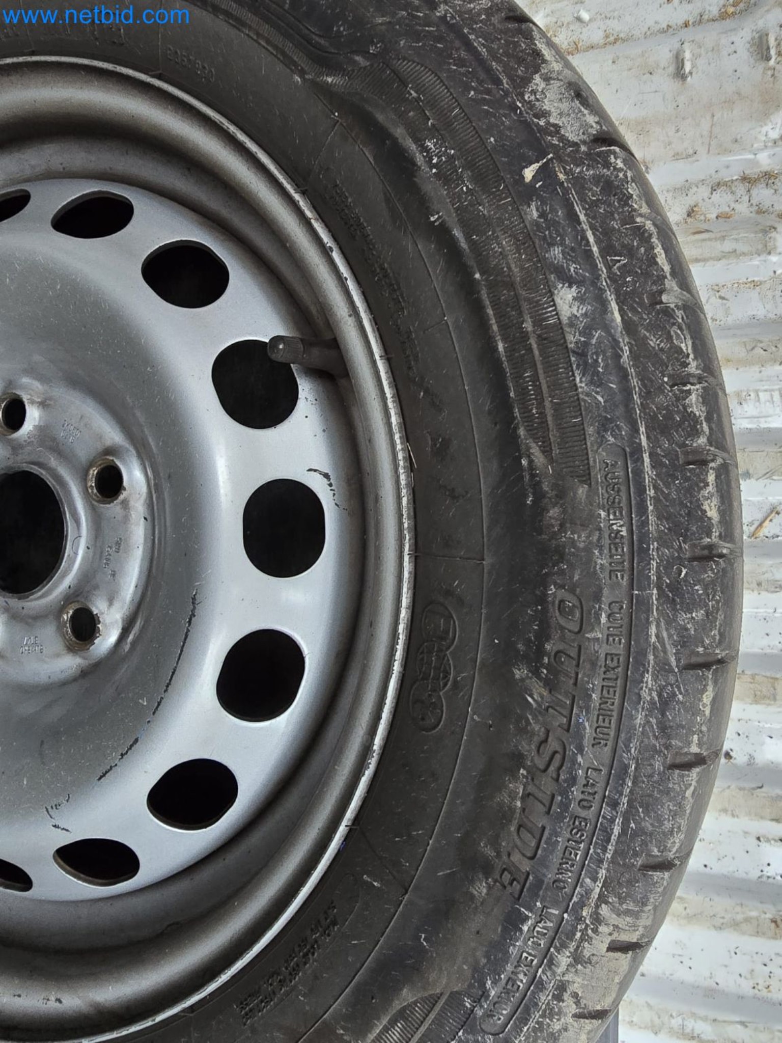 Vehicles and material stocks of a plant construction company-17