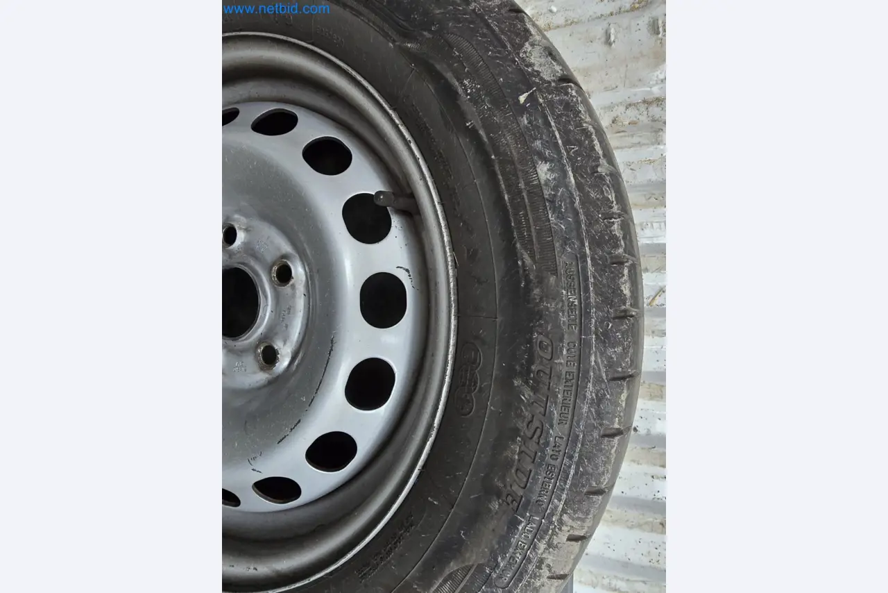 Vehicles and material stocks of a plant construction company-17