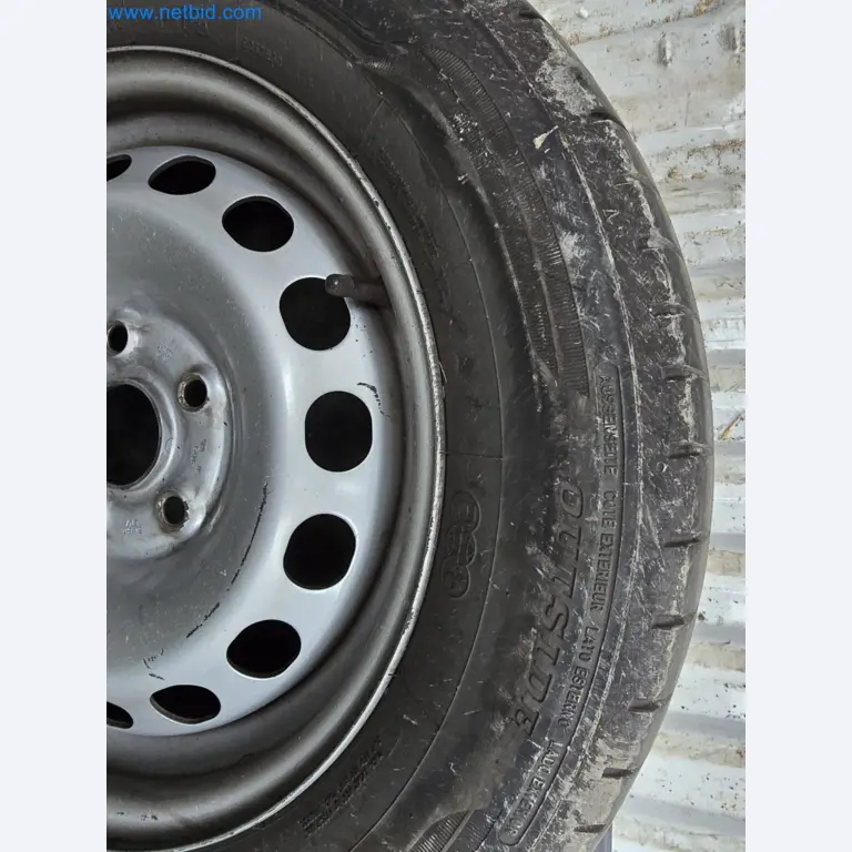 Vehicles and material stocks of a plant construction company-17