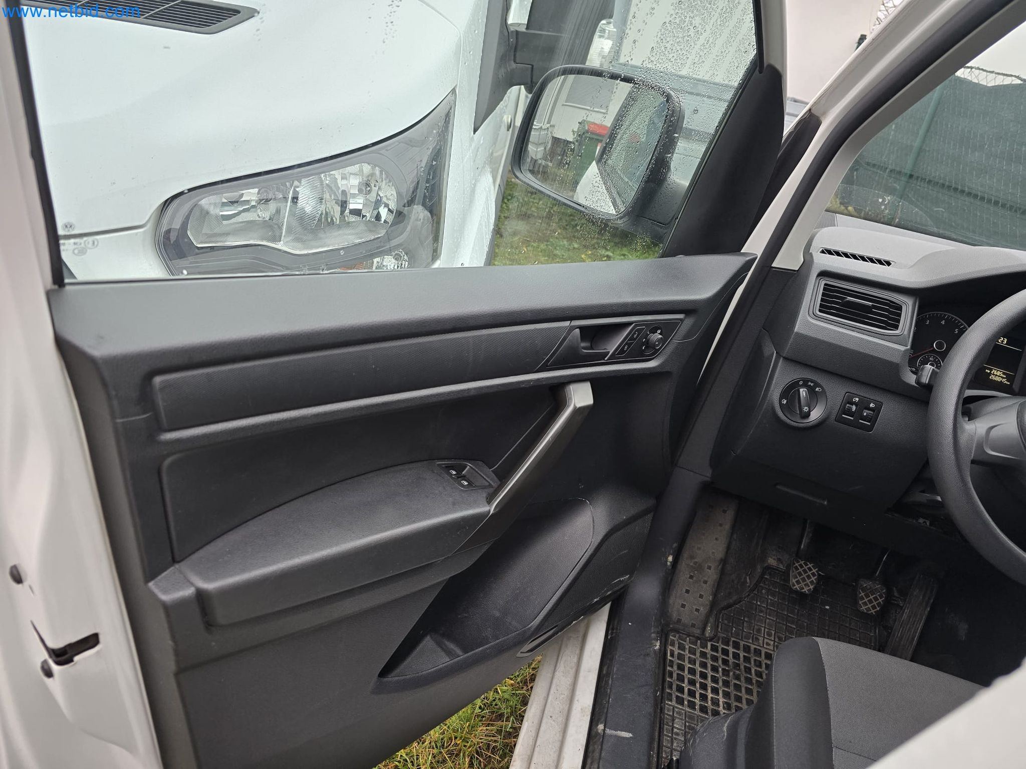 Vehicles and material stocks of a plant construction company-5