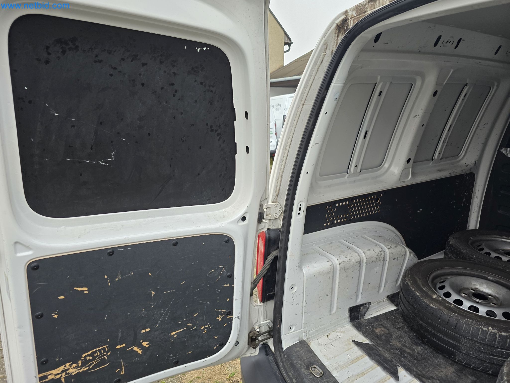 Vehicles and material stocks of a plant construction company-9