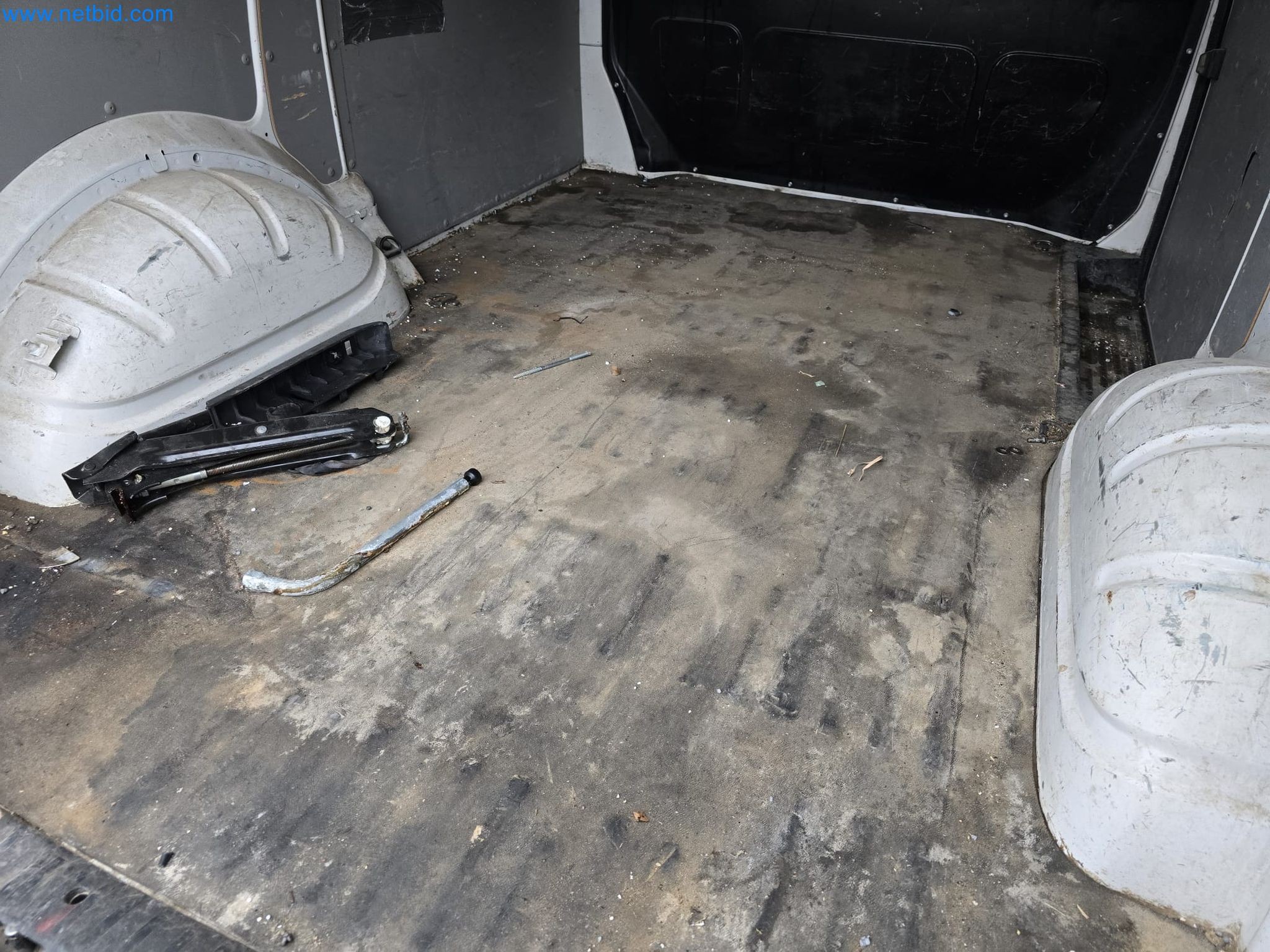 Vehicles and material stocks of a plant construction company-11