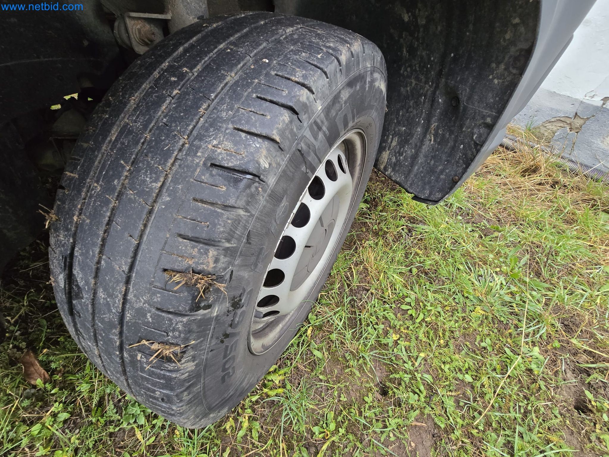 Vehicles and material stocks of a plant construction company-16
