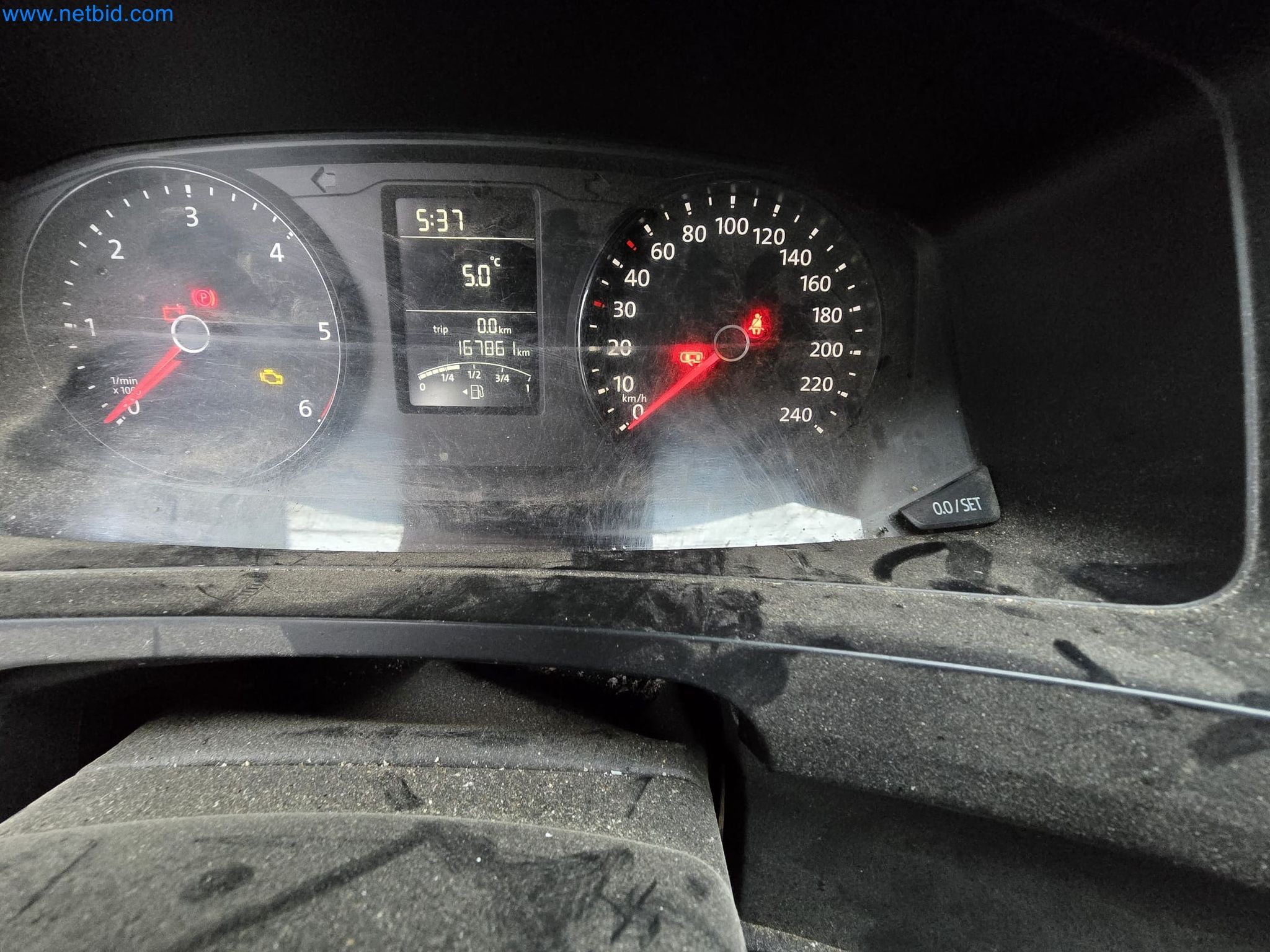 Vehicles and material stocks of a plant construction company-22