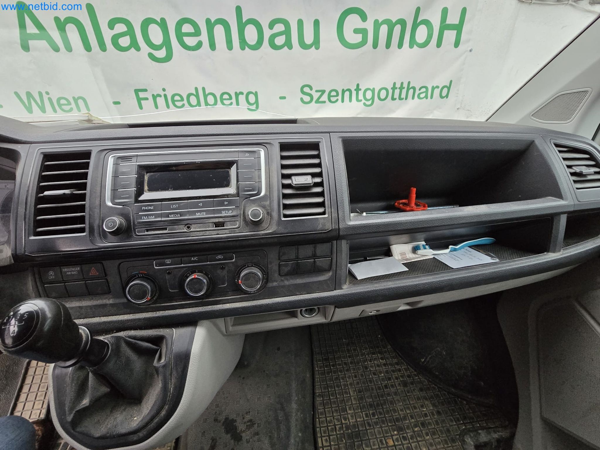 Vehicles and material stocks of a plant construction company-24