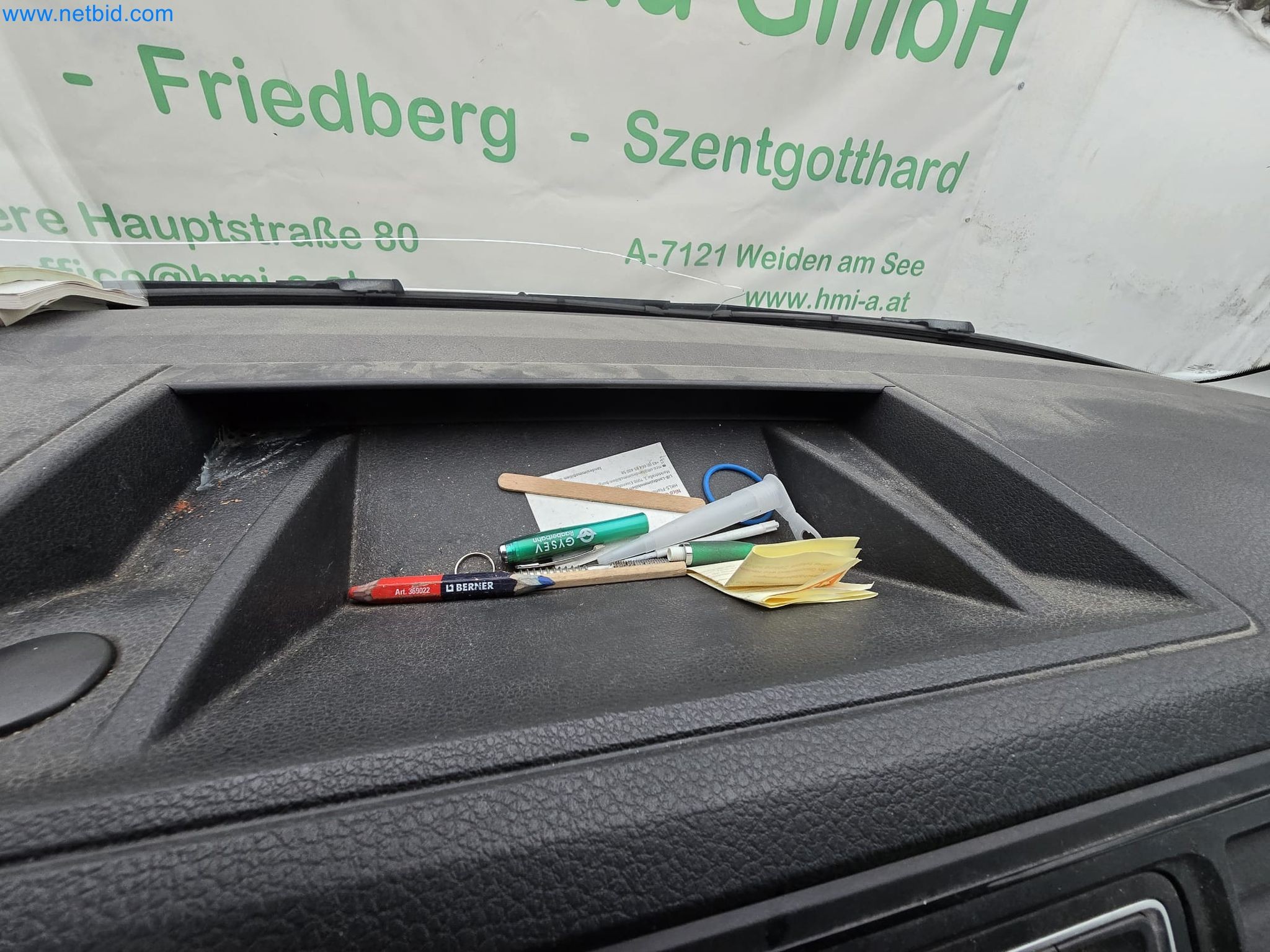 Vehicles and material stocks of a plant construction company-4