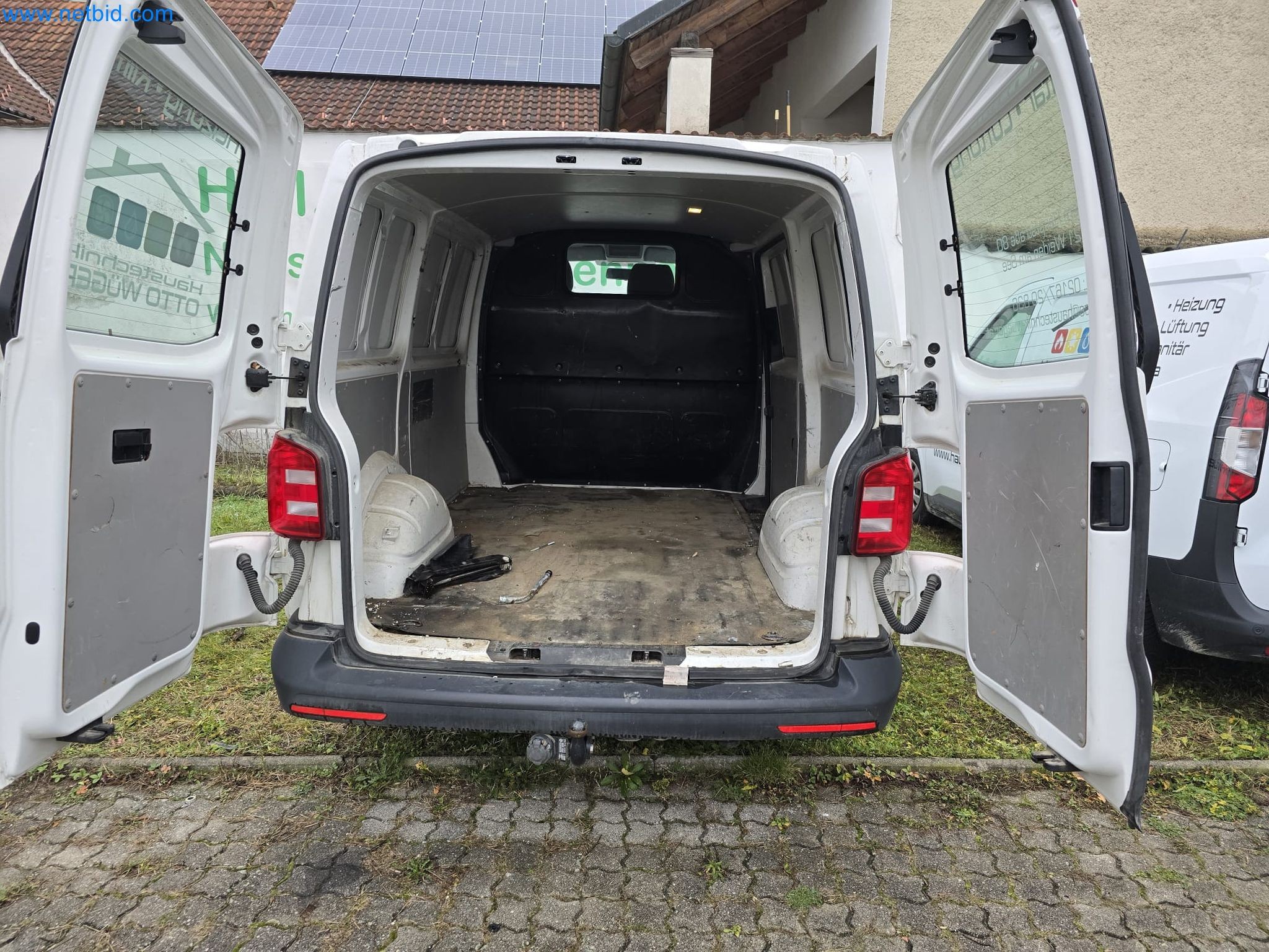 Vehicles and material stocks of a plant construction company-7