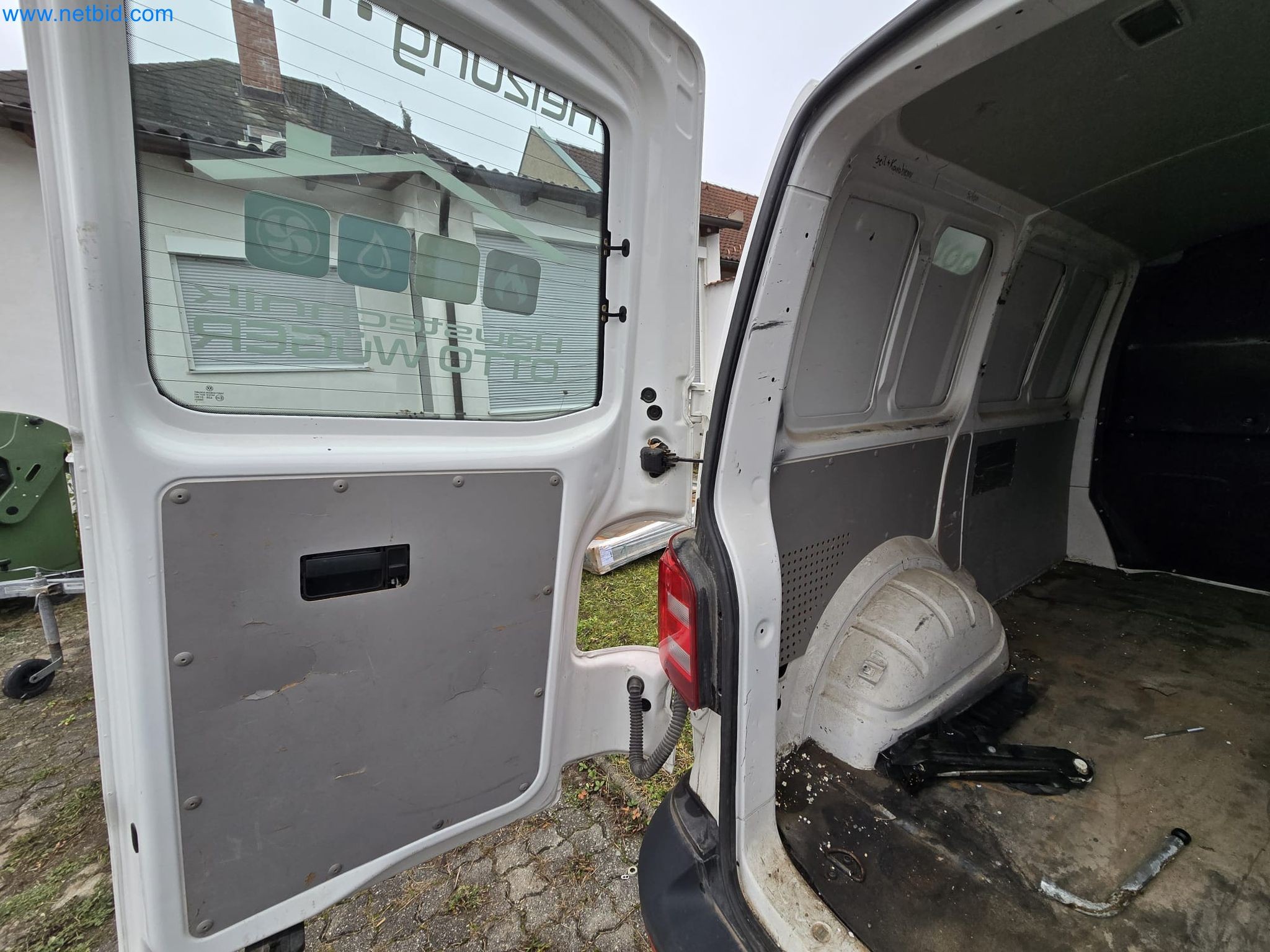 Vehicles and material stocks of a plant construction company-9