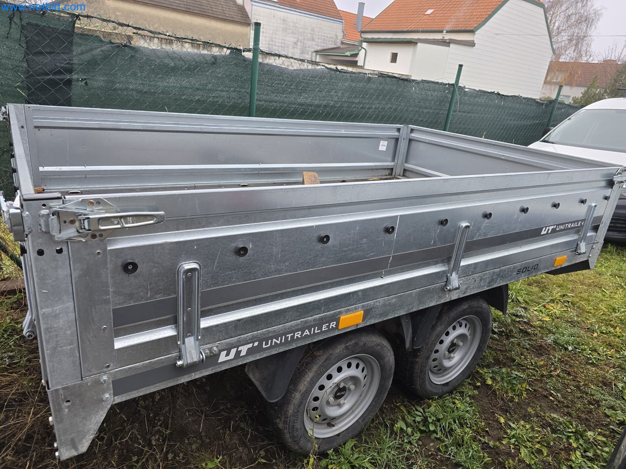 Vehicles and material stocks of a plant construction company-1