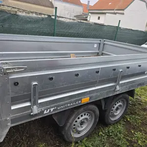 Tandem flatbed high loader TEMARED