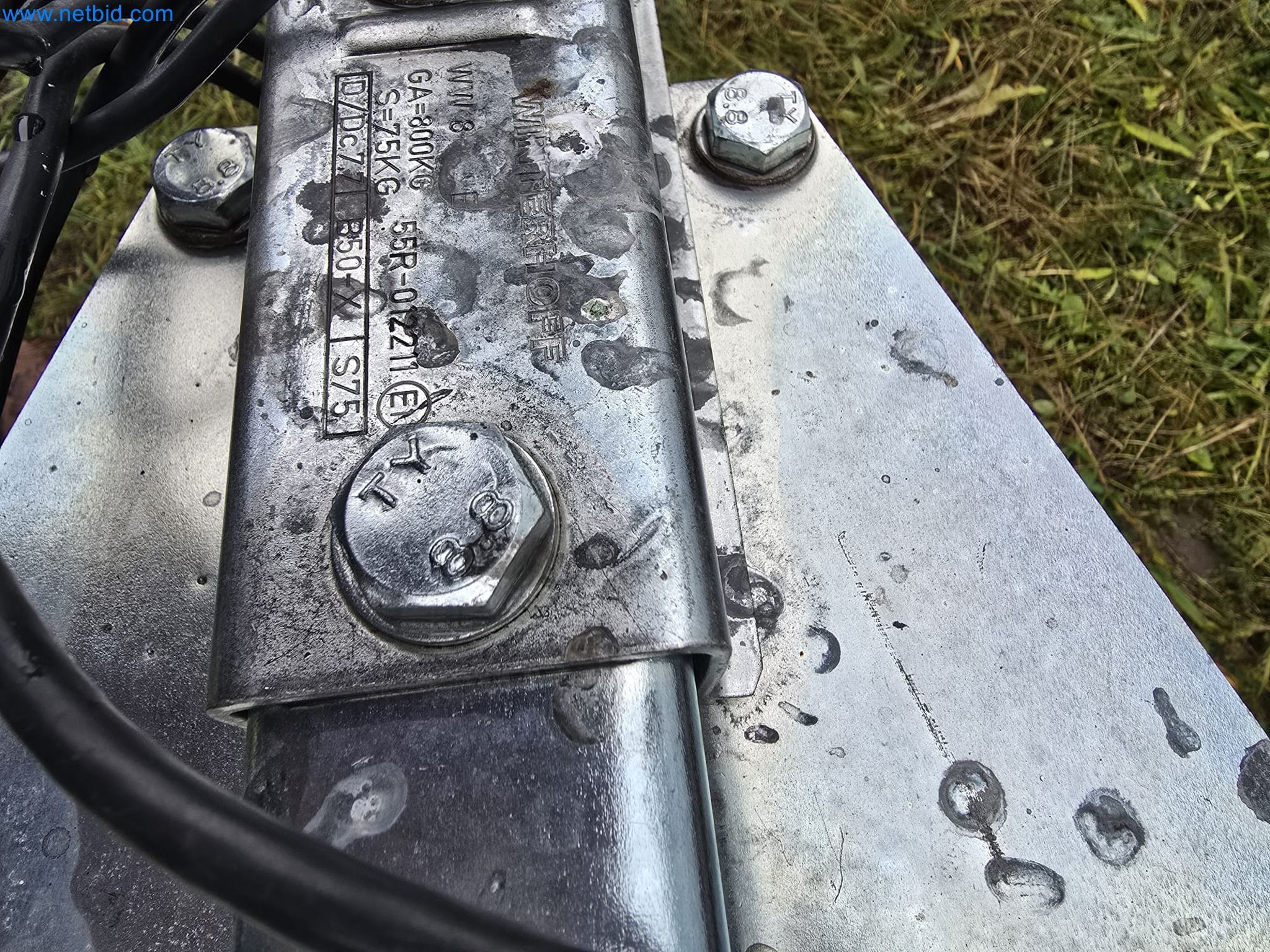 Vehicles and material stocks of a plant construction company-4