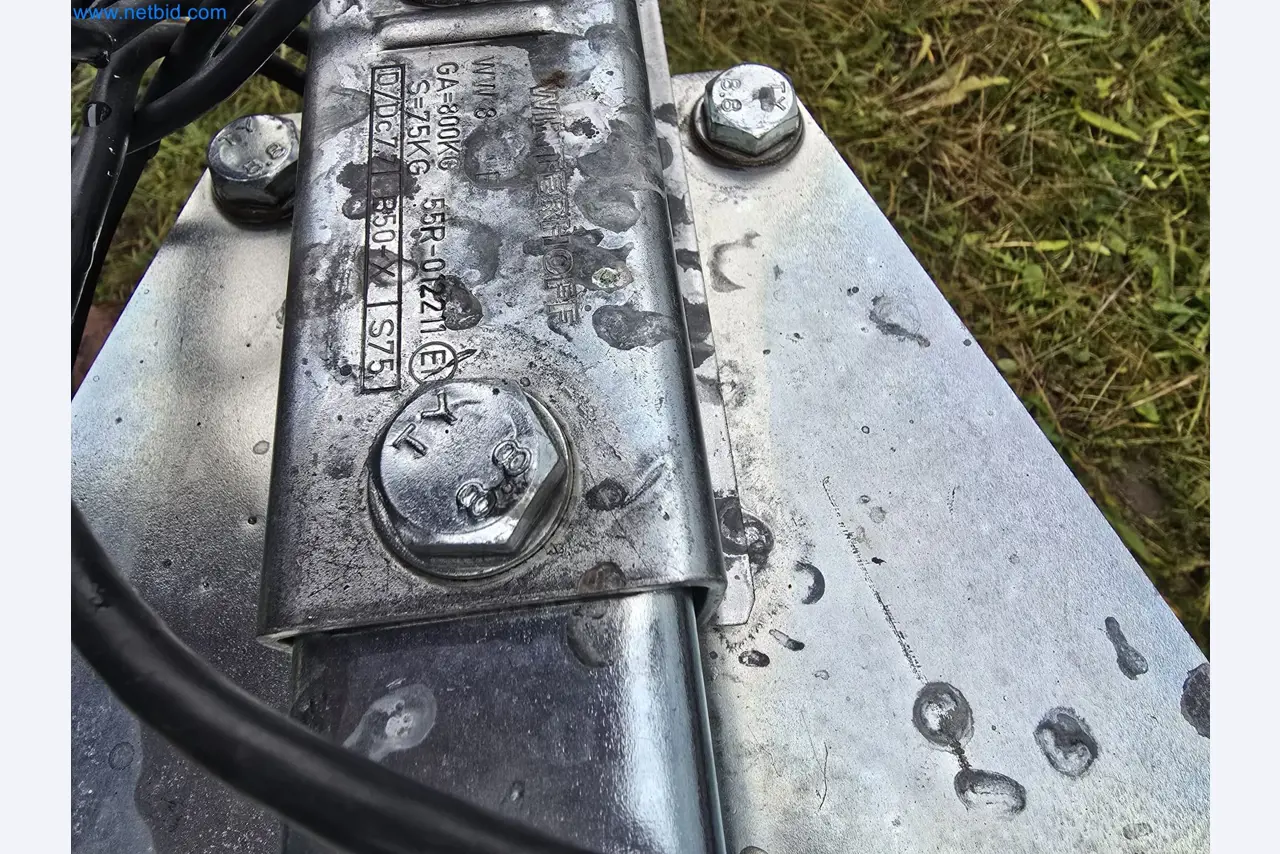 Vehicles and material stocks of a plant construction company-4