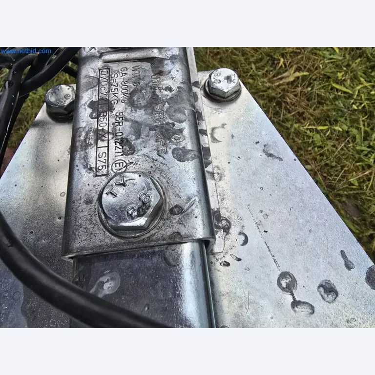 Vehicles and material stocks of a plant construction company-4