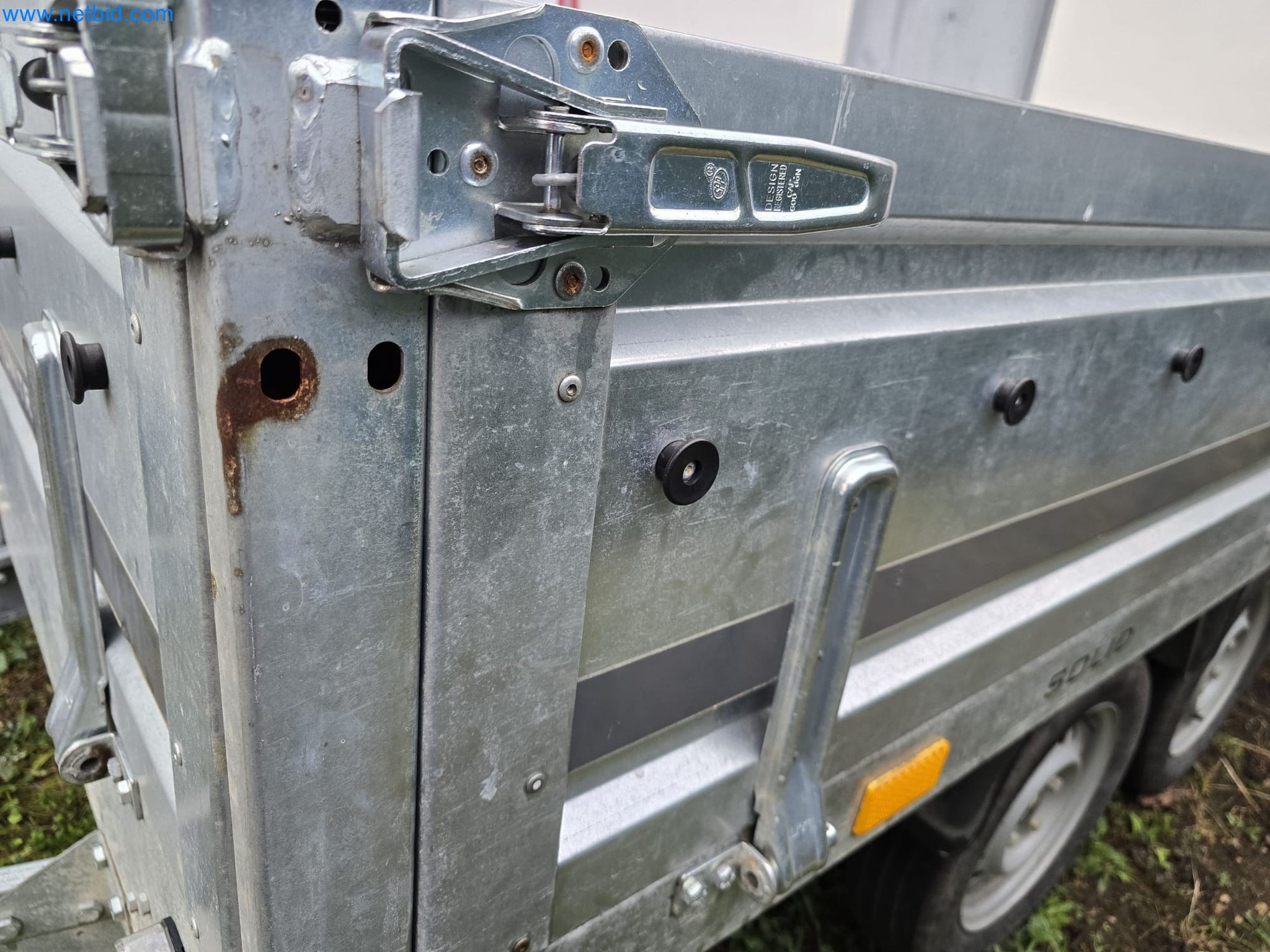 Vehicles and material stocks of a plant construction company-9