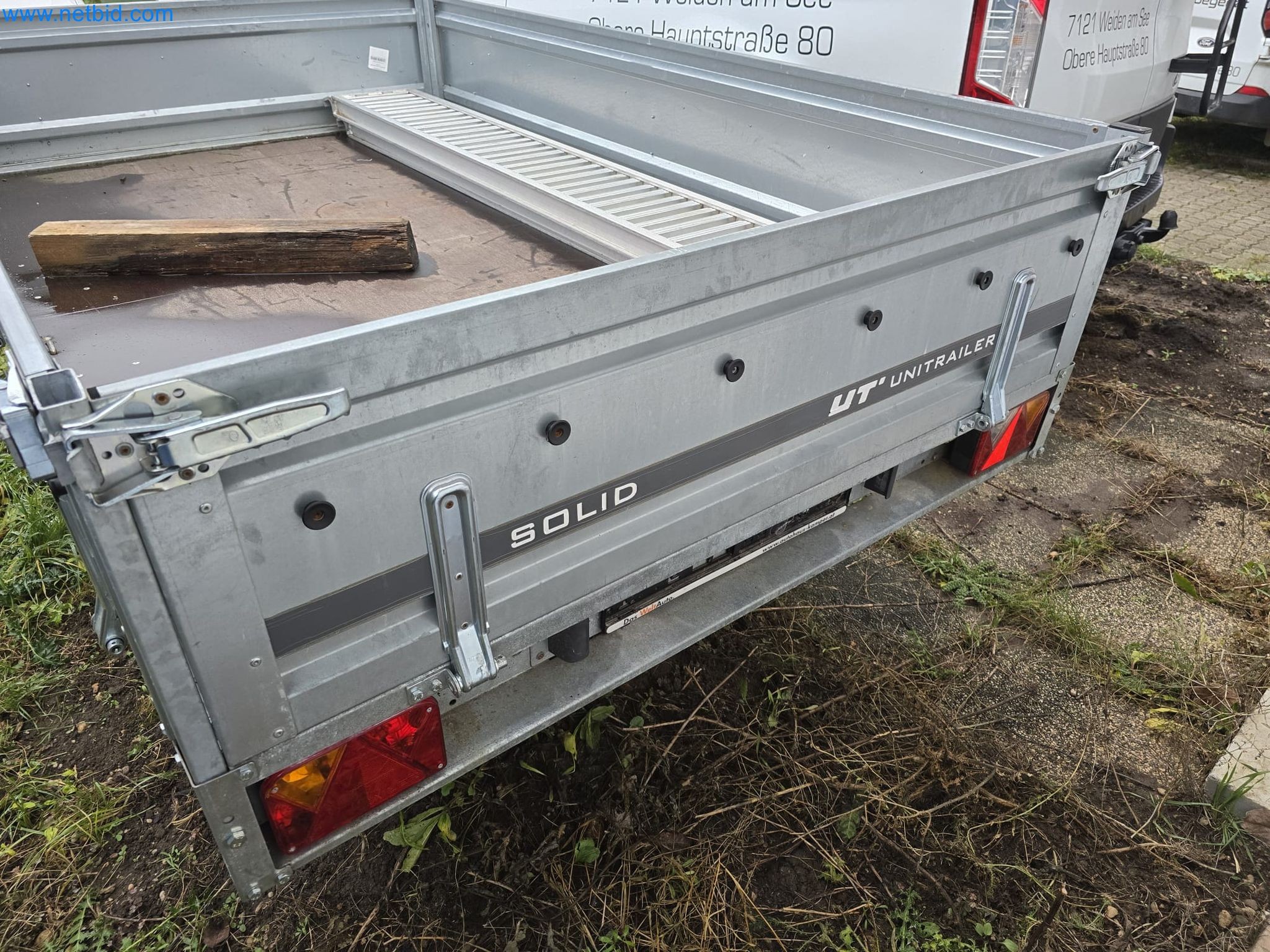 Vehicles and material stocks of a plant construction company-1