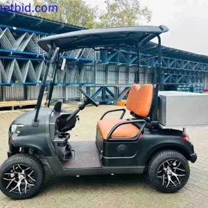 Chariot de golf avec coffre de rangement. RTE 6667