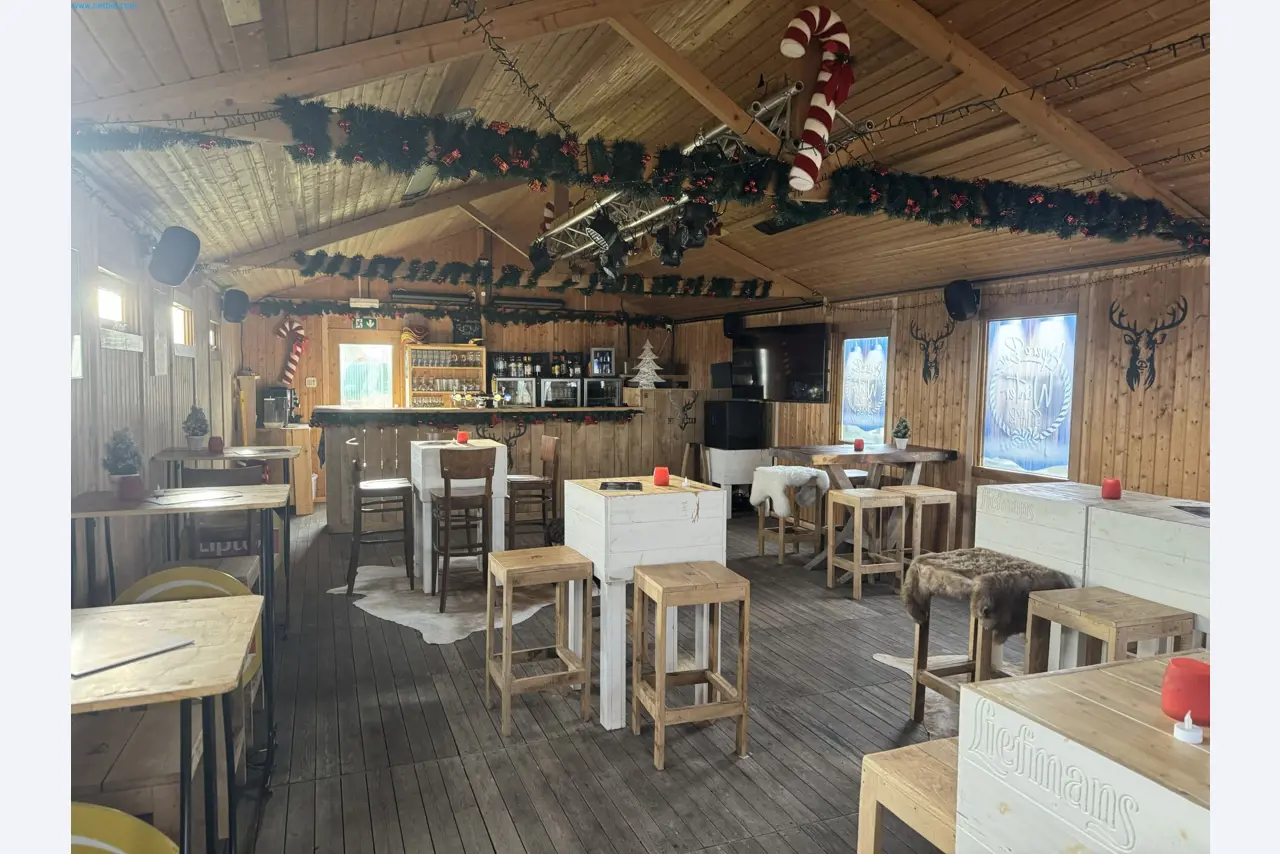 Chalet-/Event-Bar-Aufbau in Belgien-10