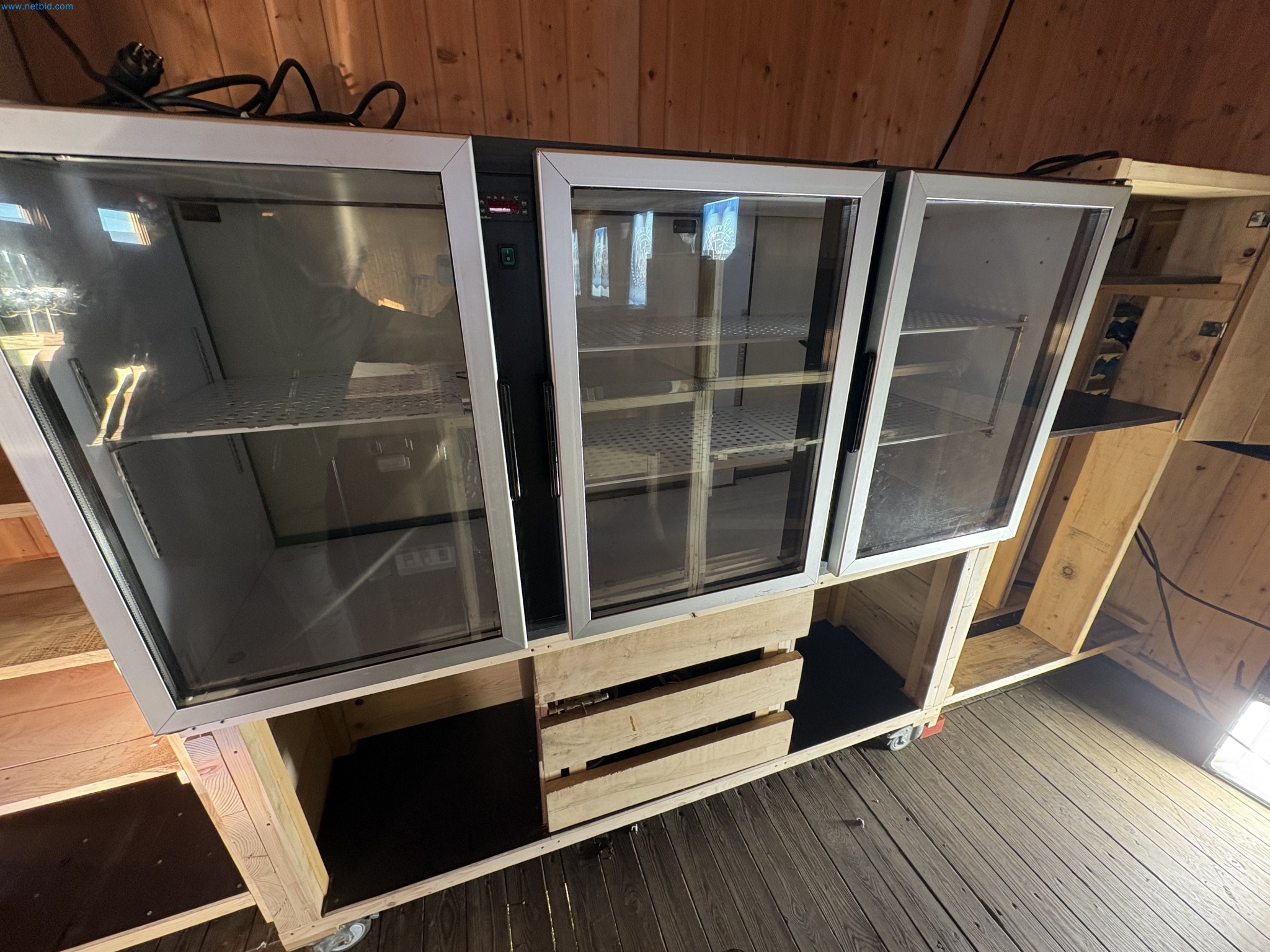 Chalet-/Event-Bar-Aufbau in Belgien-12