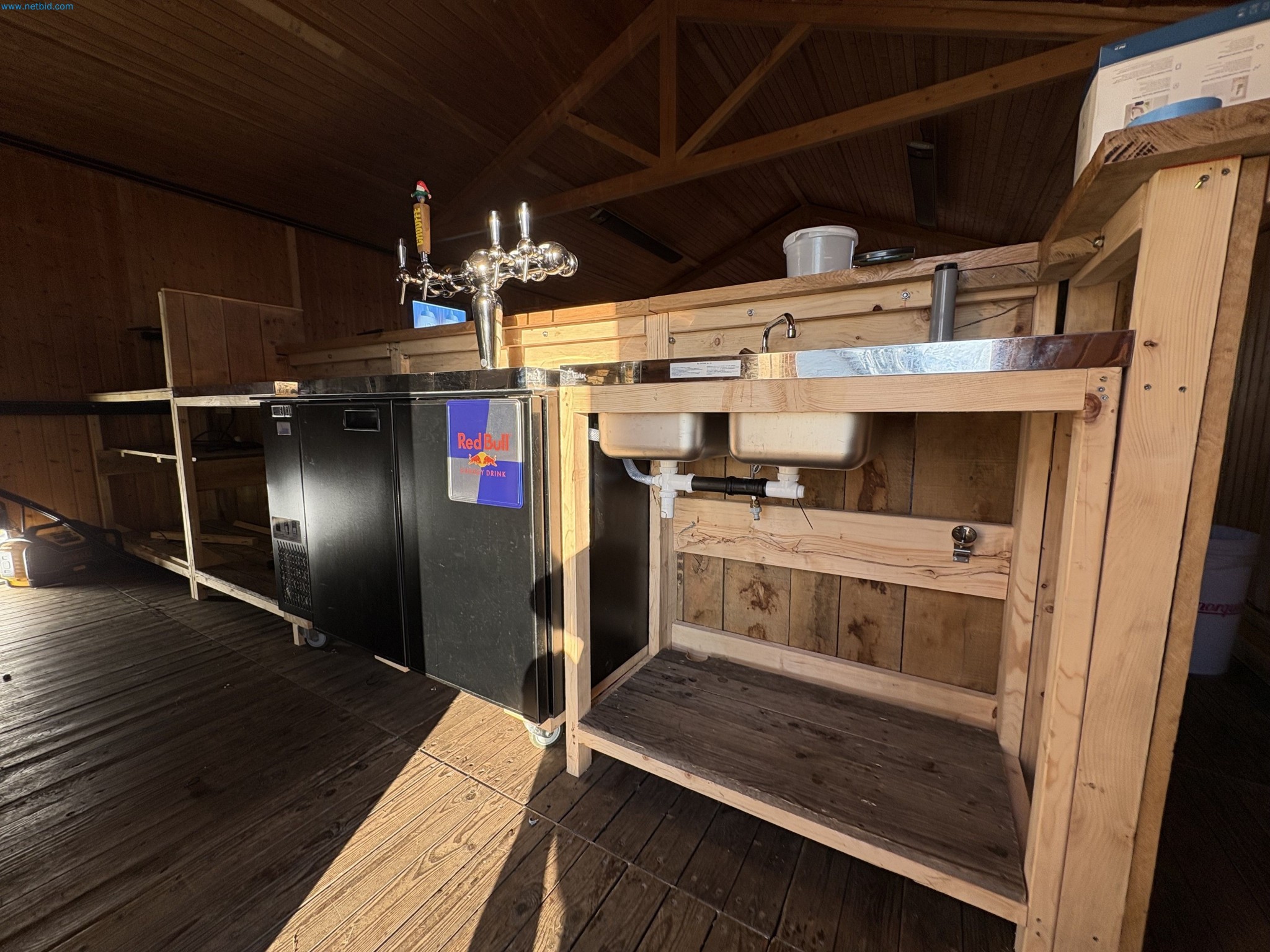 Chalet-/Event-Bar-Aufbau in Belgien-13