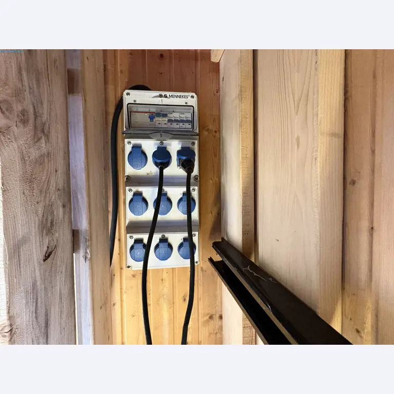 Chalet-/Event-Bar-Aufbau in Belgien-15