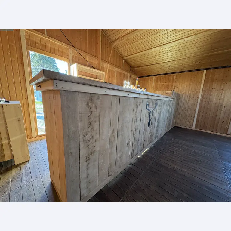 Chalet-/Event-Bar-Aufbau in Belgien-17