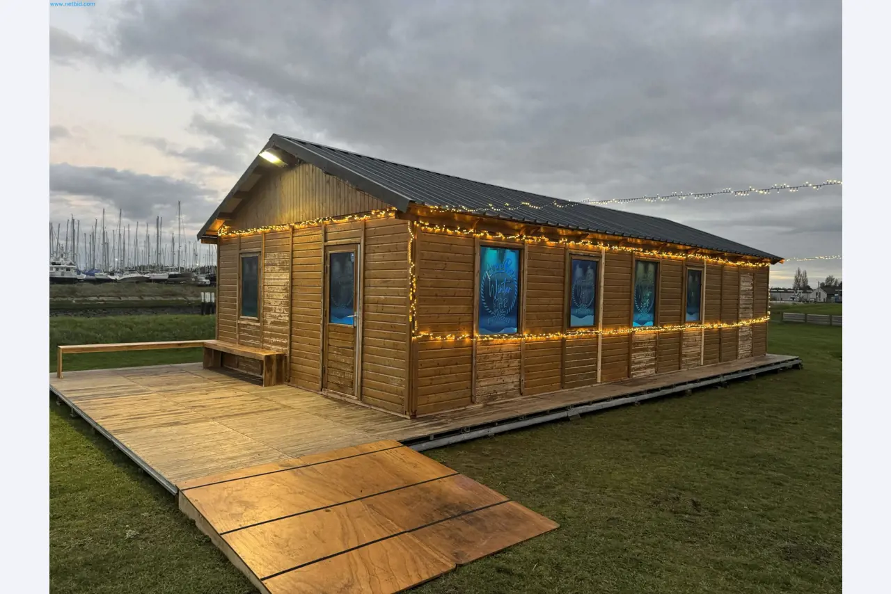 Chalet-/Event-Bar-Aufbau in Belgien-1