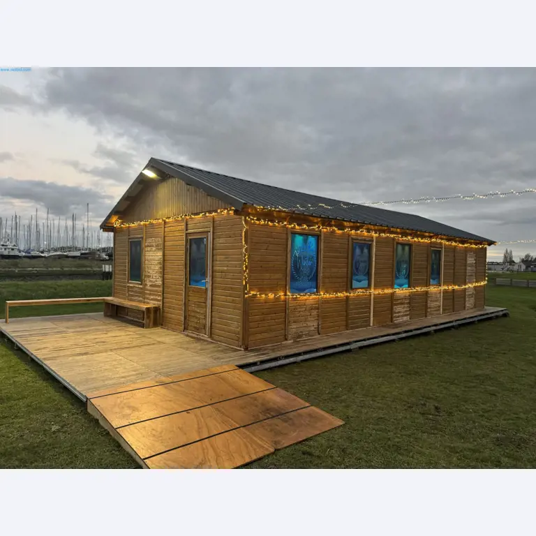 Chalet-/Event-Bar-Aufbau in Belgien-1