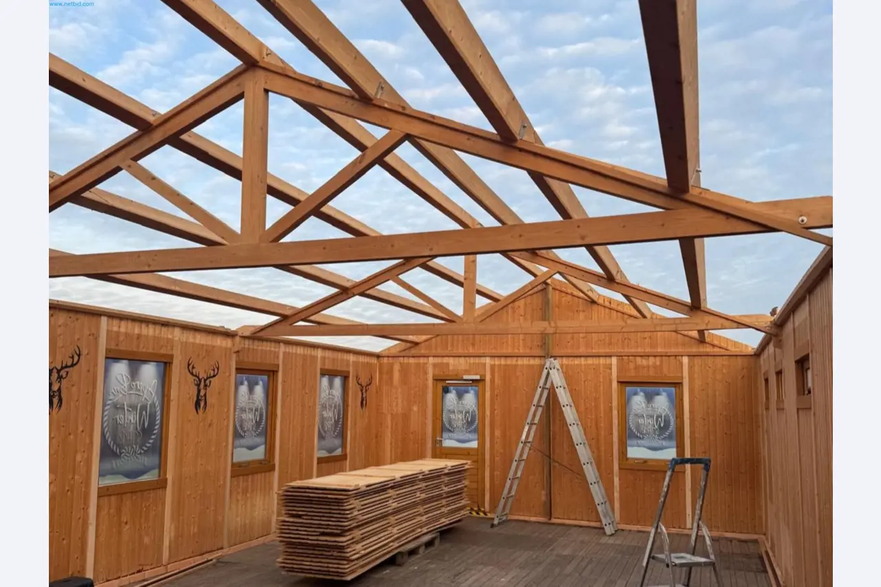 Chalet-/Event-Bar-Aufbau in Belgien-22