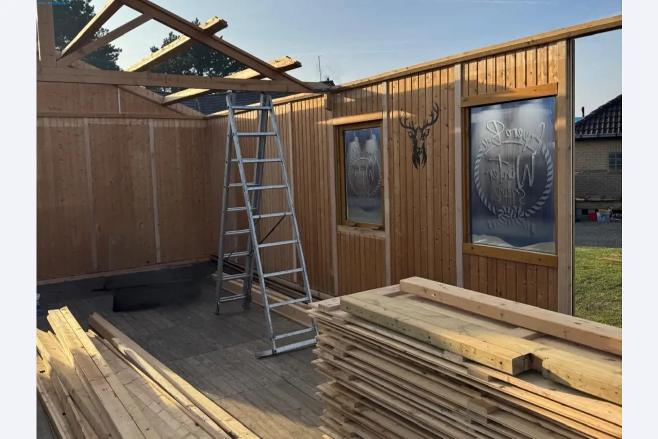 Chalet-/Event-Bar-Aufbau in Belgien-24