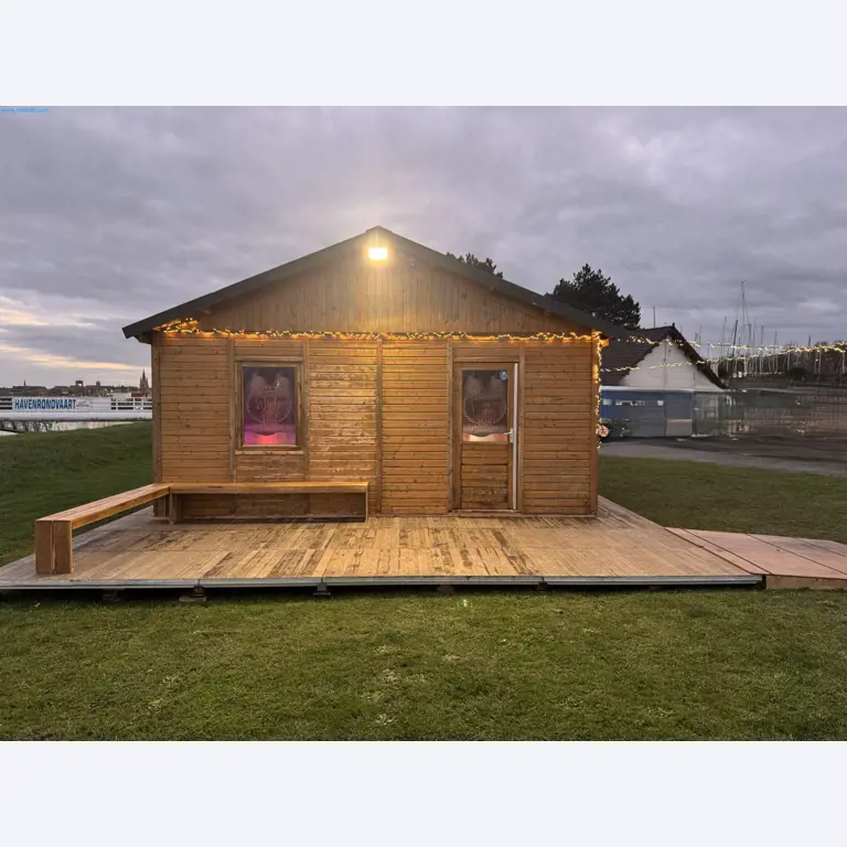 Chalet-/Event-Bar-Aufbau in Belgien-2