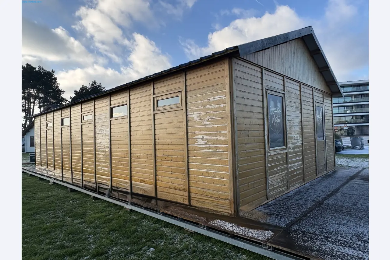 Chalet-/Event-Bar-Aufbau in Belgien-3