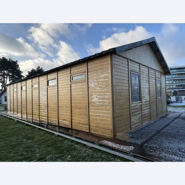 Chalet-/Event-Bar-Aufbau in Belgien-3